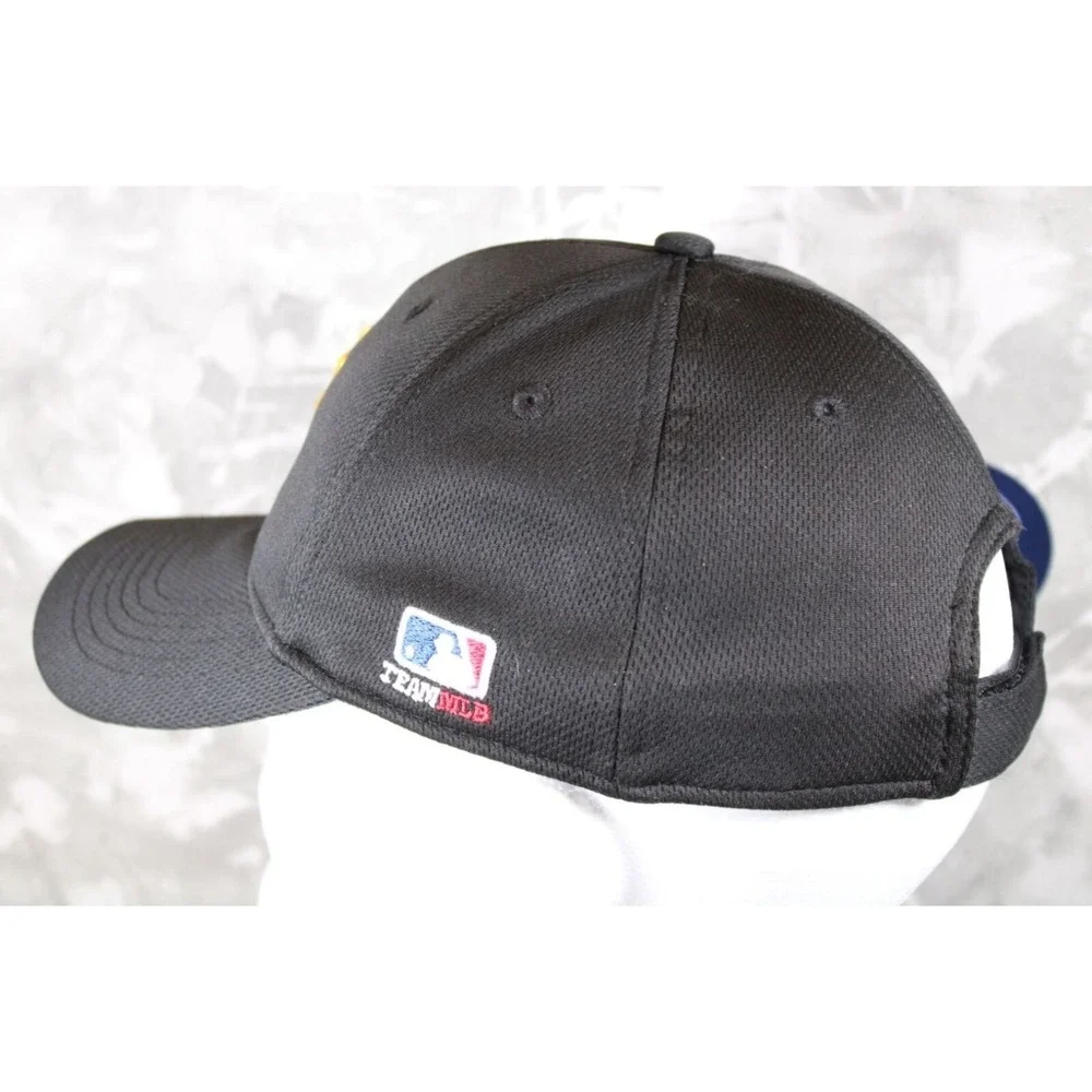 MLB Pittsburgh Pirates Baseball Cap Hat Black OC Sports Youth